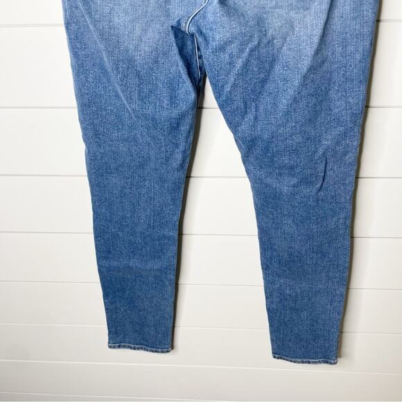 FRAME Le Garçon Mid Rise Skinny Cropped Stretch Jeans Bixby Wash Size 28 - Picture 10 of 10